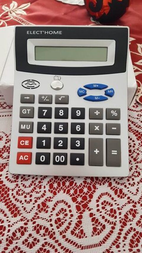 Grande calculatrice plus d�tecteur de faux billets N� 1237 10 Beaune (21)