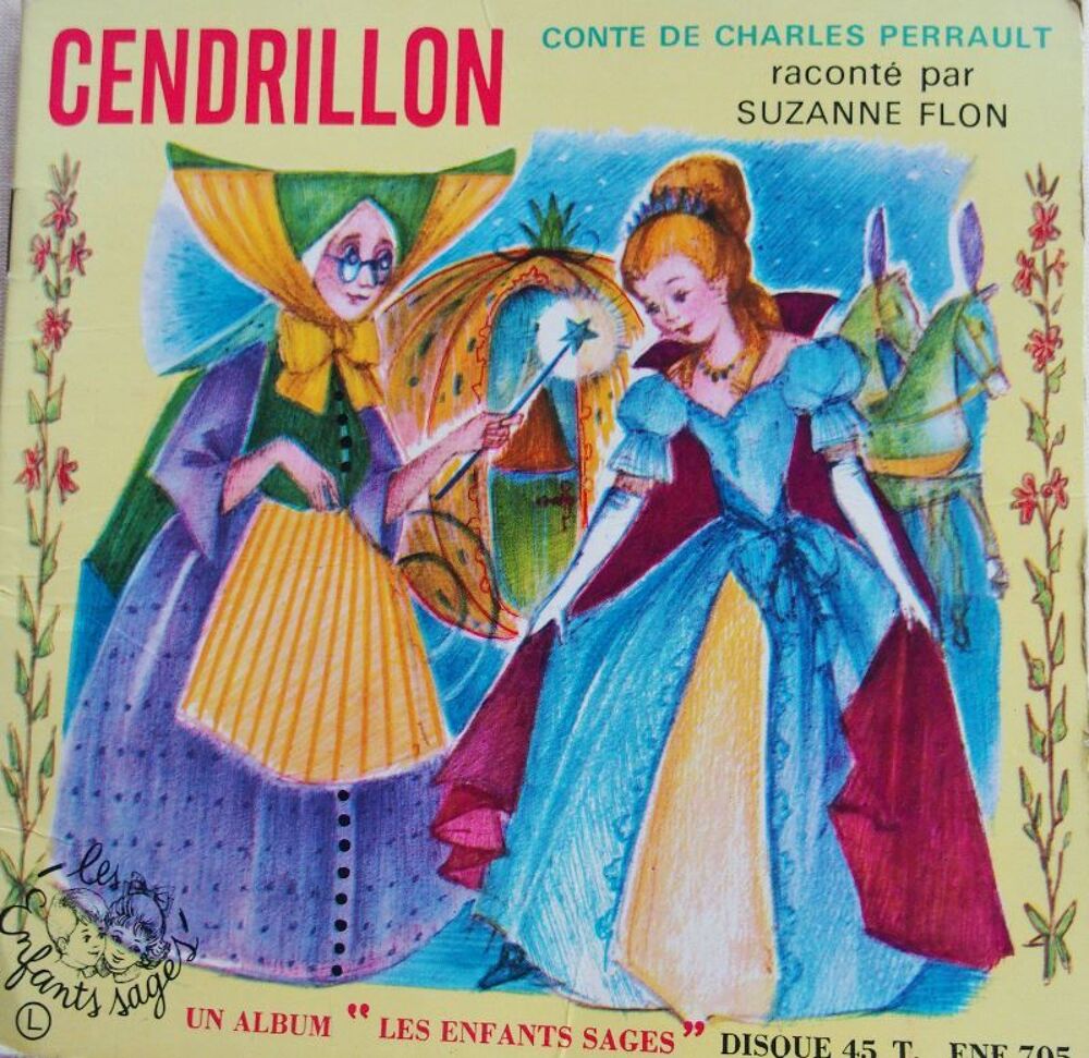 Livre disque vinyl CENDRILLON CD et vinyles