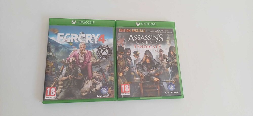 Lot Far Cry 4 + Assassin's Creed Syndicate €" Xbox One €" Neuf Consoles et jeux vidéos