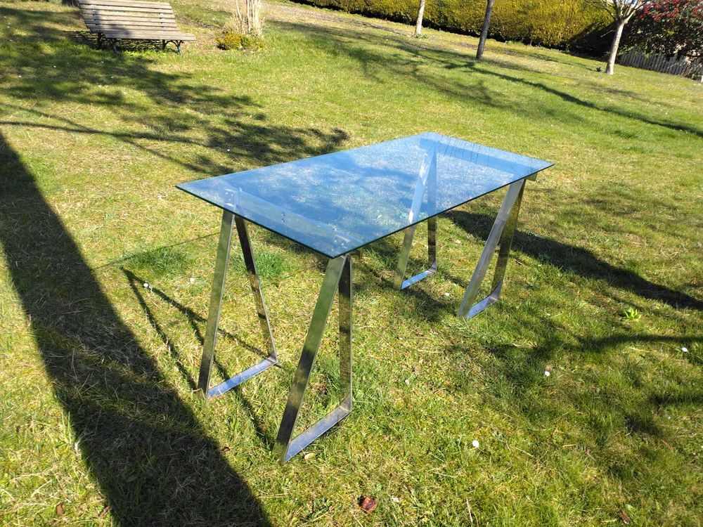 bureau+en+verre Meubles