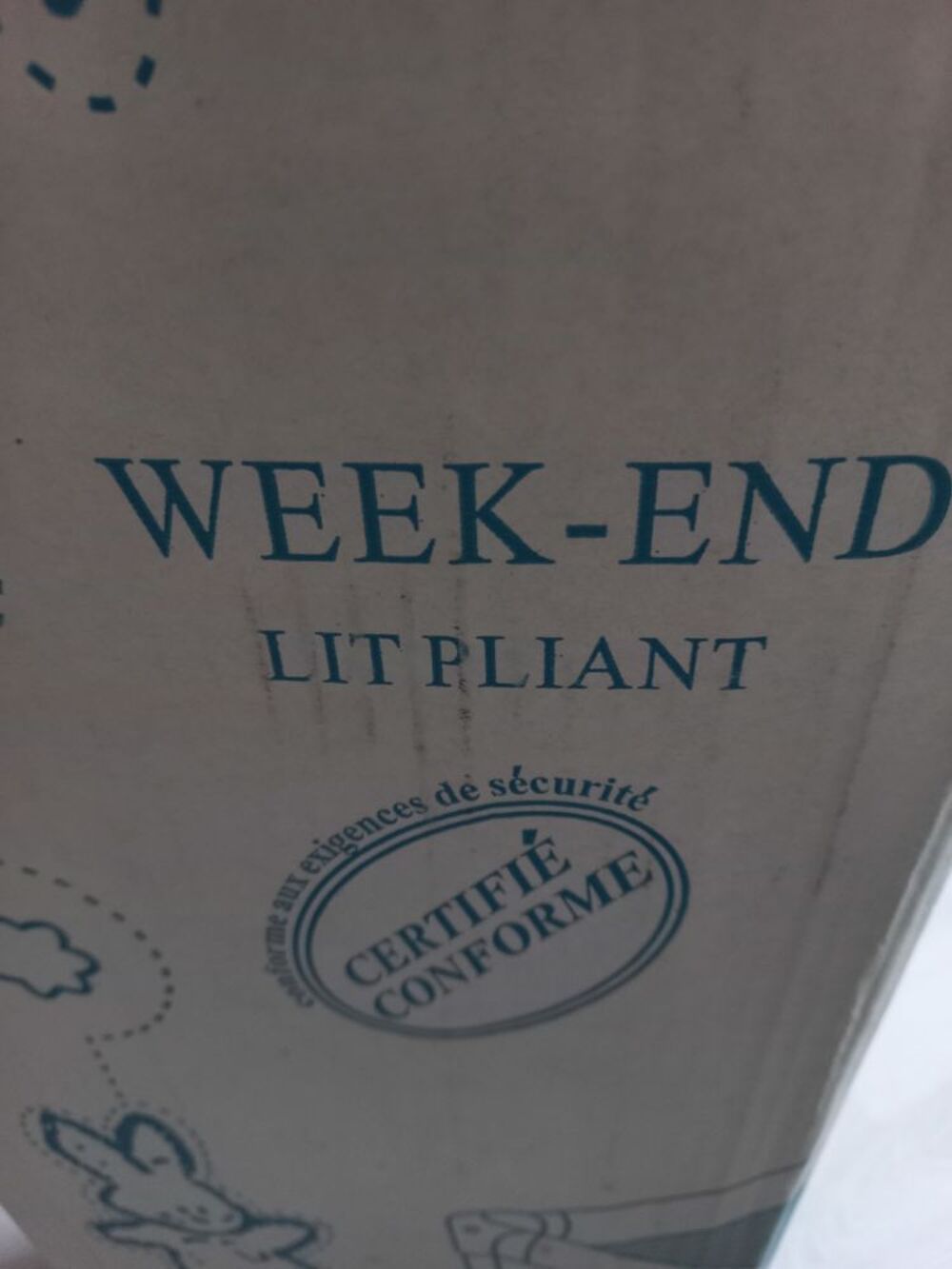 Lit pliant enfant Weekend et matelas
Mobilier enfants