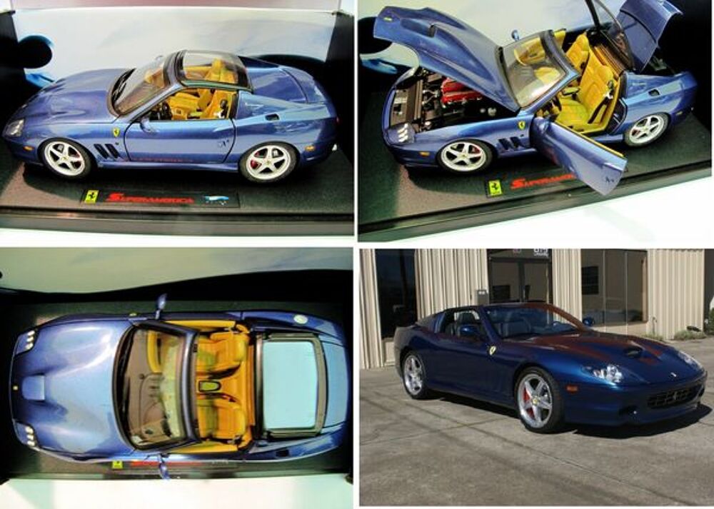 Ferrari 575 SuperAmerica 1/18 Mattel Elite 