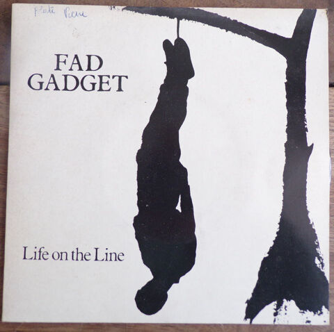 Life on the line Fad Gadget Mute disque vinyle  10 Laval (53)