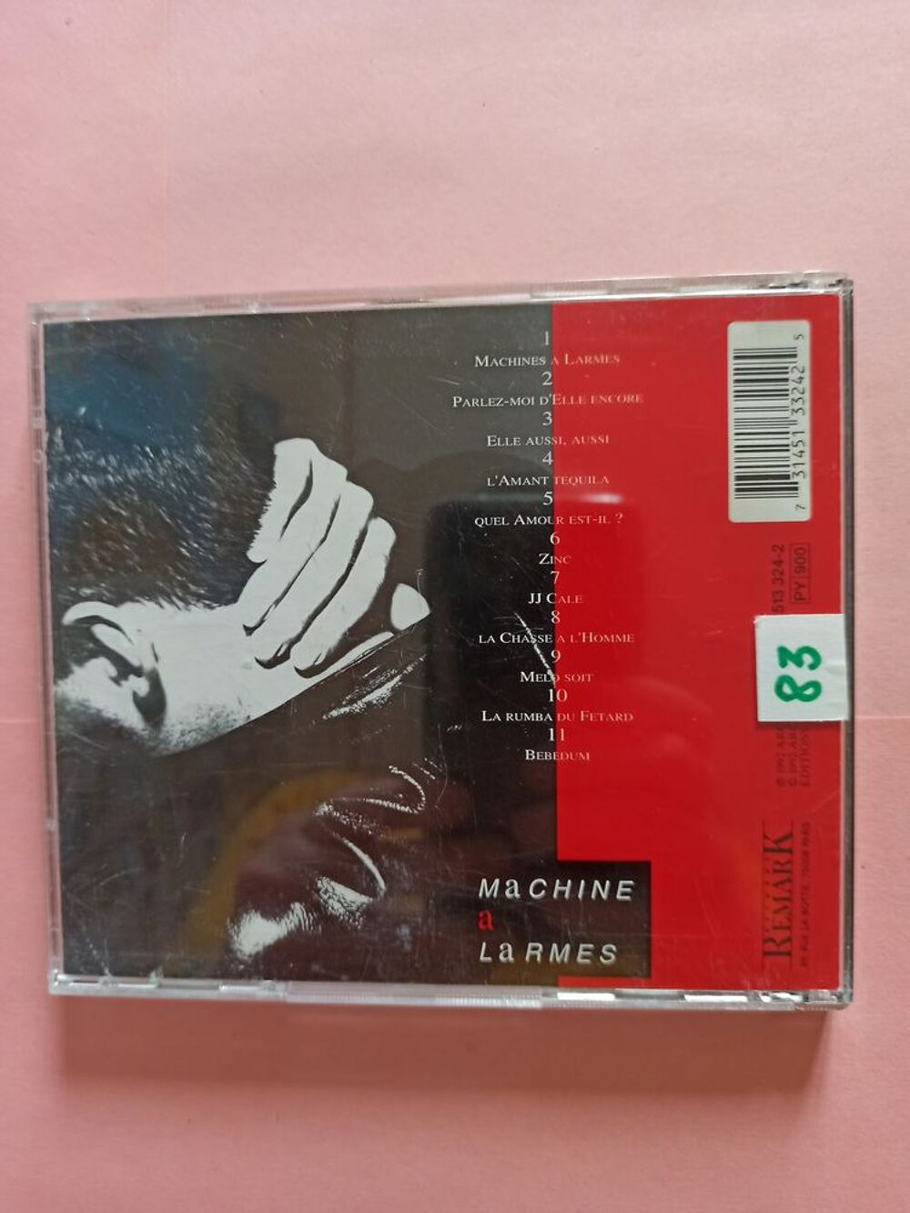 Machine a larmes CD et vinyles