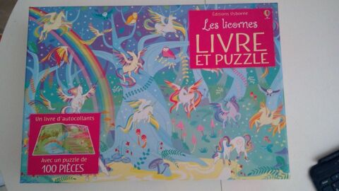 7� LES LICORNES (livre + puzzle) 0 Quimper (29)