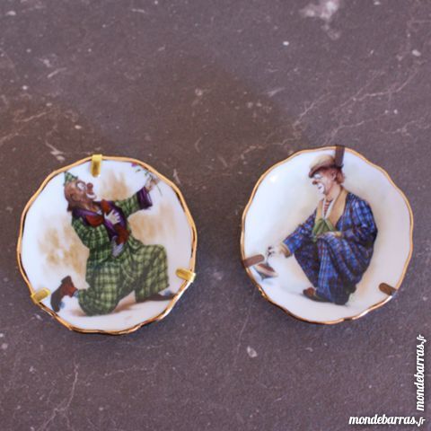 Mini assiettes en porcelaine de Limoge 20 Cabestany (66)