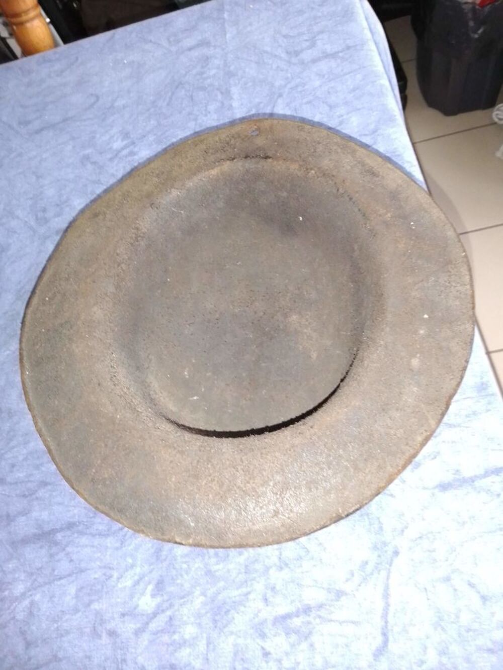 Ancien chapeau de mineur 