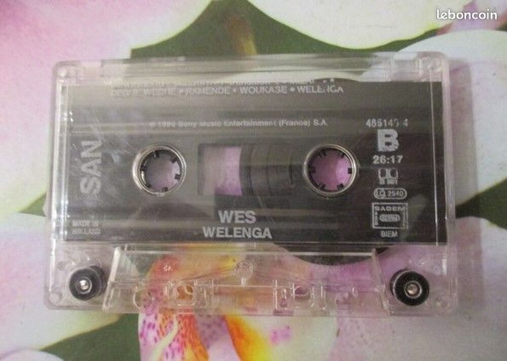Cassette audio Wes CD et vinyles