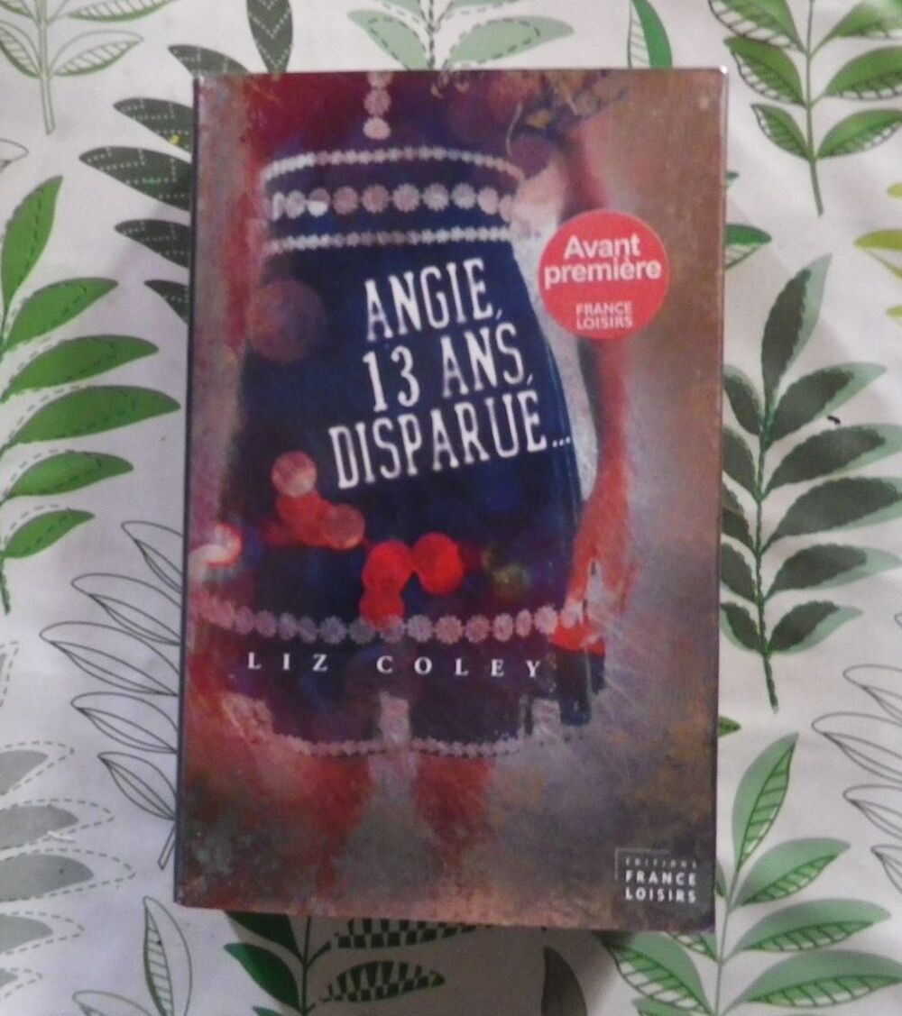 ANGIE, 13 ANS, DISPARUE... de Liz COLEY Ed. France Loisirs Livres et BD