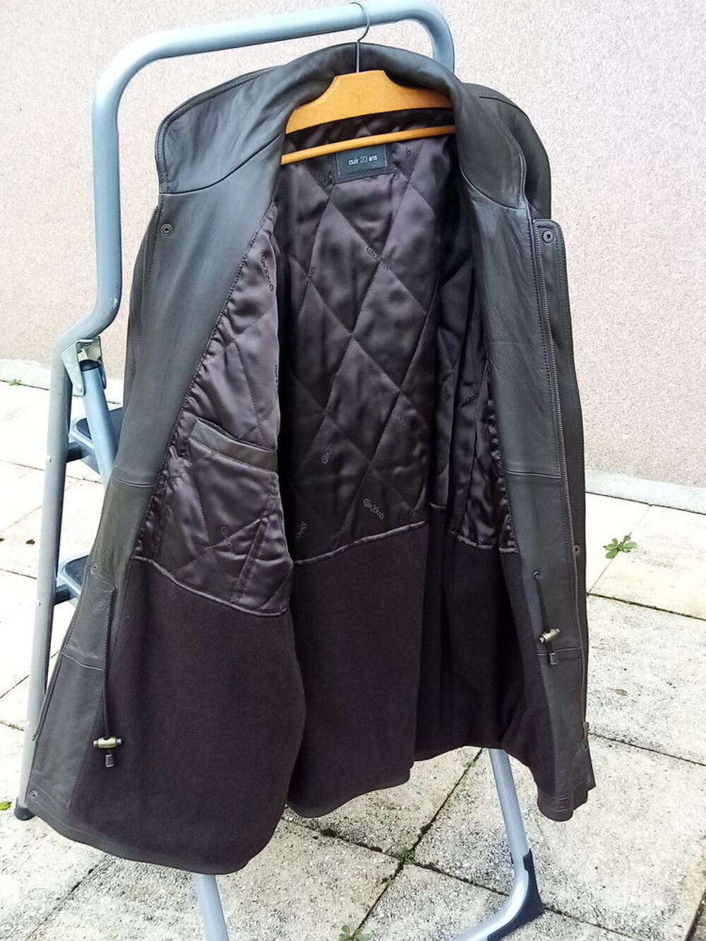 Veste en cuir 100% agneau Vêtements