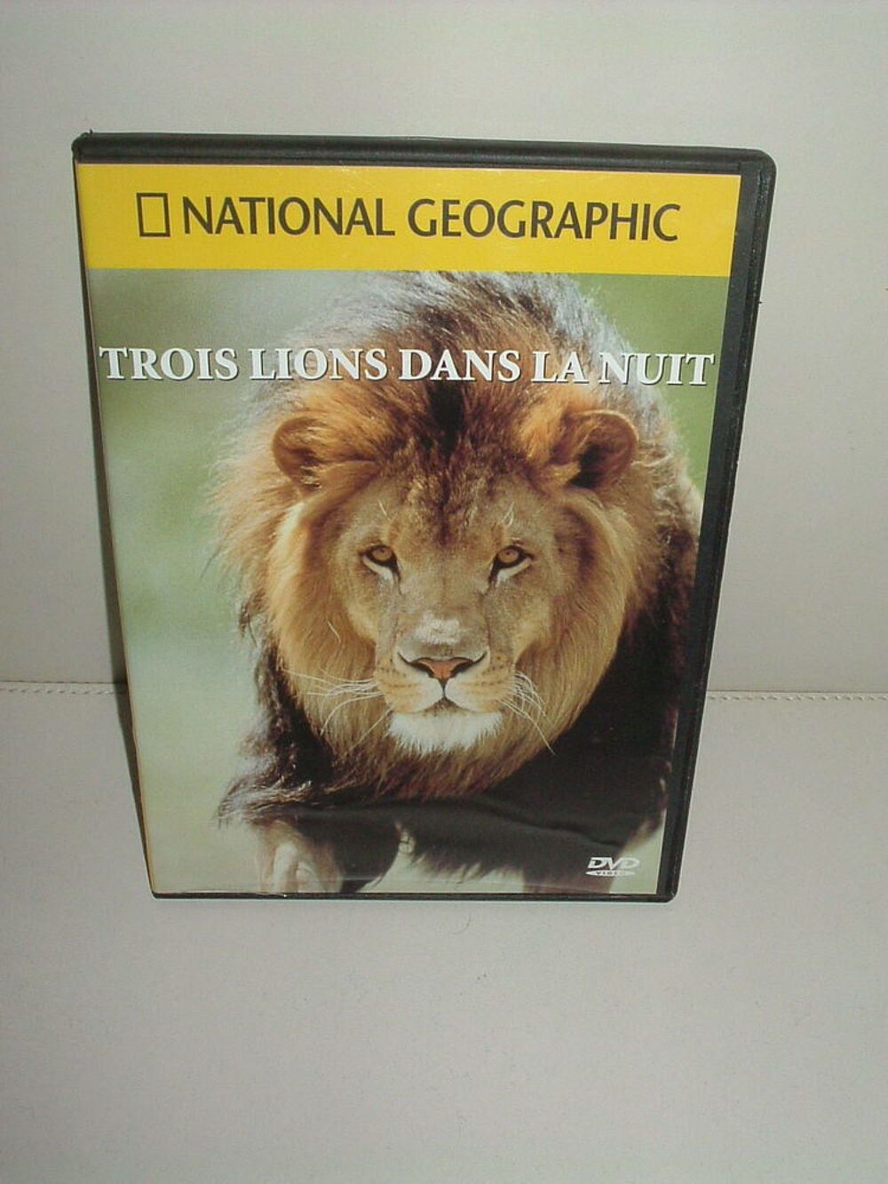 DVD reportage Trois Lions dans la nuit DVD et blu-ray