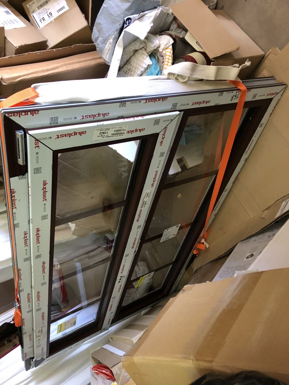Fen&ecirc;tre PVC avec oscillo-battant Bricolage