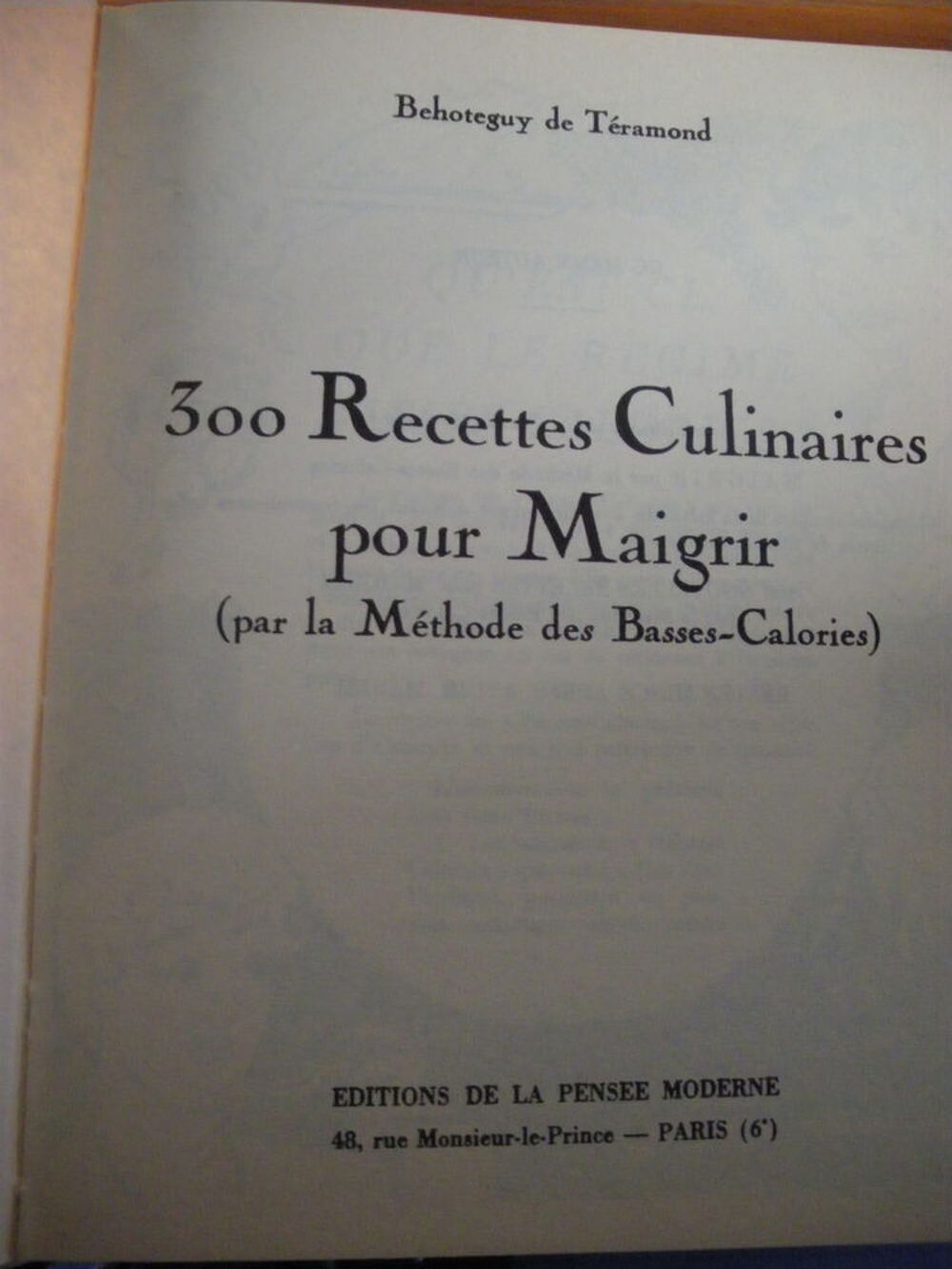 Livre "300 recettes pour maigrir" Livres et BD
