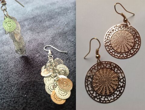 2 PAIRE BOUCLES OREILLES 3 Envoi Possible
3 Tr�gunc (29)