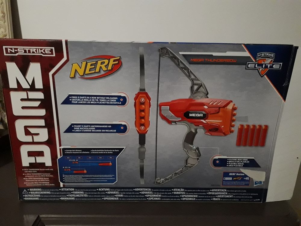 m&eacute;ga arc NERF n-strike &eacute;lite Jeux / jouets