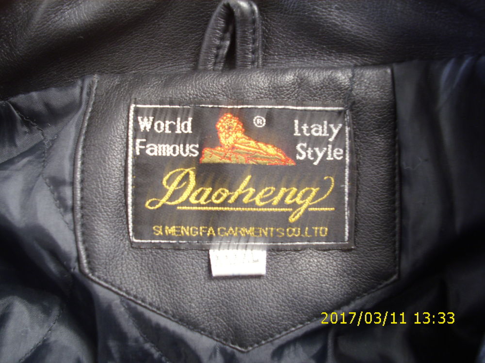 Blouson en agneau comme neuf taille XXXL Vêtements