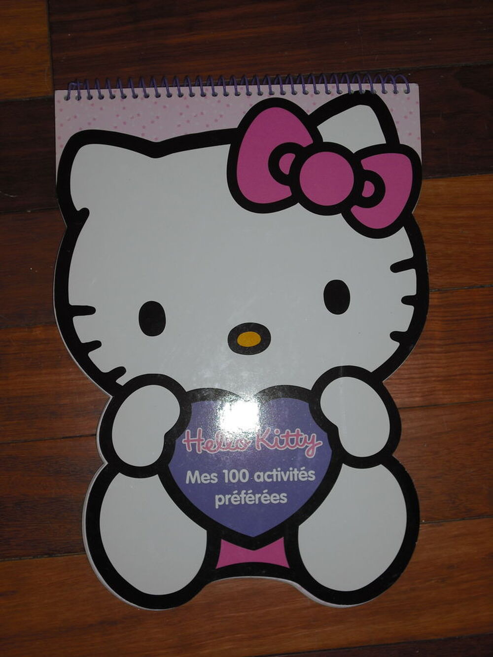 Grand cahier d'activit&eacute;s Hello Kitty &agrave; spirale (35cm/26cm) Jeux / jouets