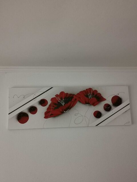 Tableau, Coquelicots �   suspendre 12 M�rignac (33)
