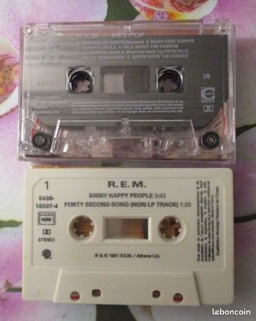 Cassette audio R.E.M. CD et vinyles
