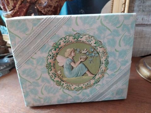 Ancienne Boite crin Parfum Savonnerie J.C.Wiggishoff Paris 70 Loches (37)