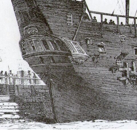 50�  The Discovery dessin� et grav� par E.W.CooKe 1829
0 Brie (09)