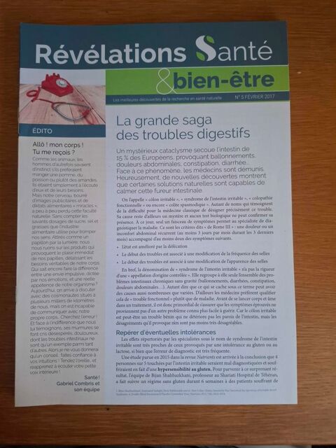 Revues Révélations Santé Bourbach-le-Haut (68)