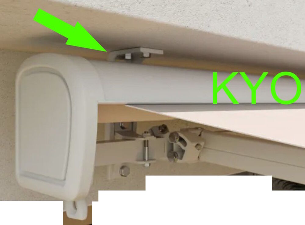 Naterial Zefir, lot de 3 supports de fixation plafond blanc Bricolage