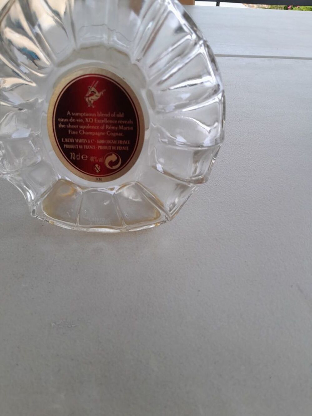CARAFE VIDE REMY MARTIN OX TEL / 0627473514 