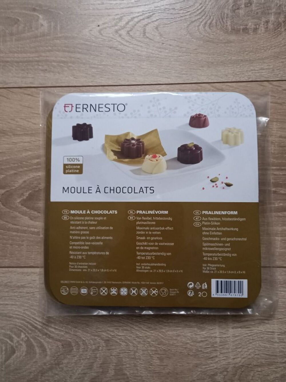 Moule &agrave; chocolats marque Ernesto Décoration
