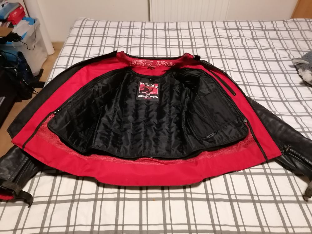 2 blousons cuir moto homme Vtements
