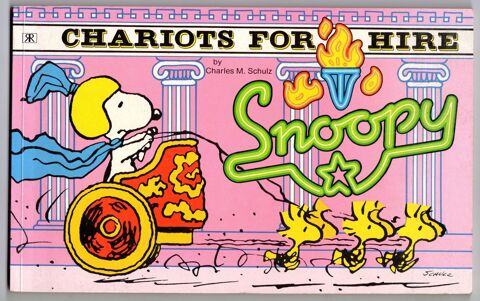 SNOOPY : Chariots for hire - Charles M. SCHULZ - UK - 1988 5 Argenteuil (95)