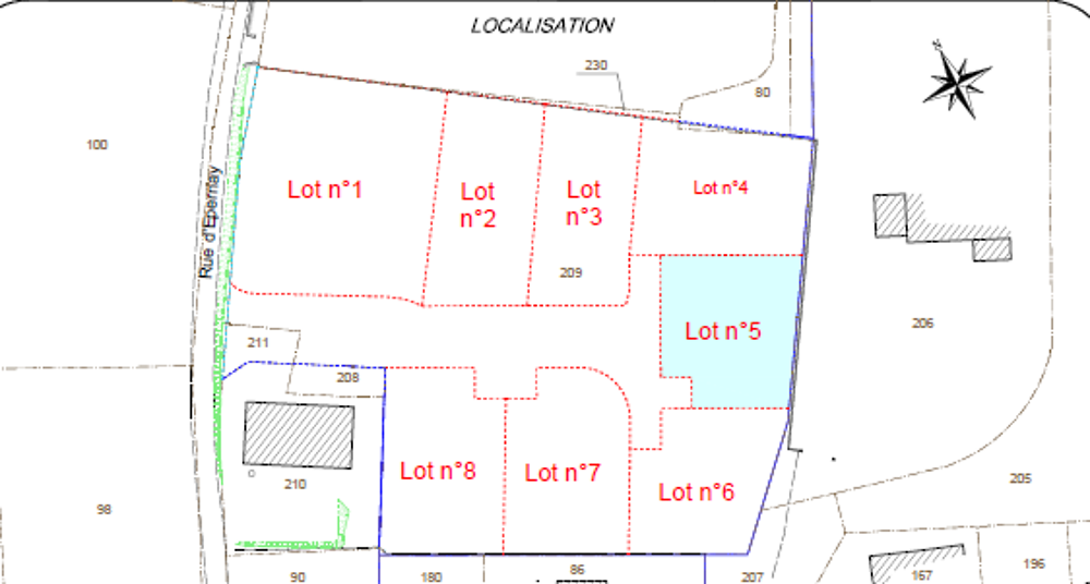 Vente Terrain Dernier lot Sainte-reine