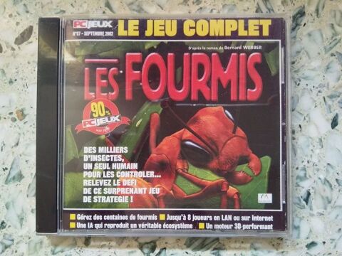 3 jeux vido DVD : Cossacks 2, Port Royale 3, Fourmiz Tassin-la-Demi-Lune (69)