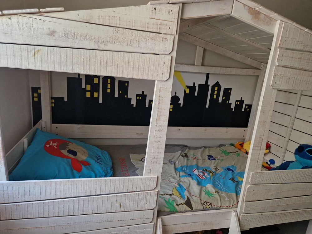 Lit cabane woody wood Meubles
