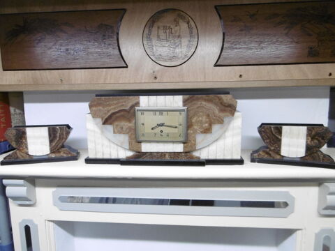 GARNITURE DE CHEMINEE EN MARBRE 150 Dunkerque (59)