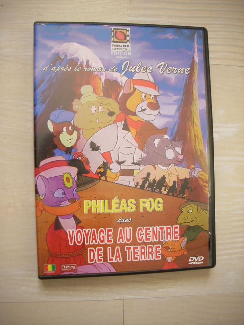 Voyage au Centre de la Terre DVD et blu-ray