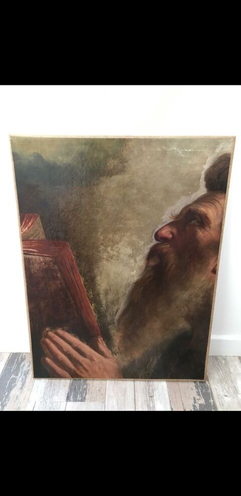 Huile sur toile �cole fran�aise du 19�me si�cle 1800 Puteaux (92)