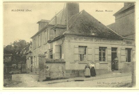 dT 60 - ALLONNE- Maison Mancip (Caf 3 Doullens (80)