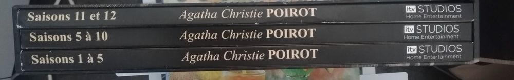 HERCULE POIROT, l'int&eacute;grale en 44 dvd DVD et blu-ray