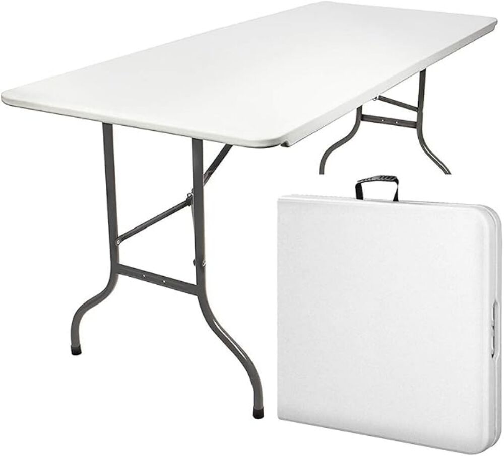 Lot de 20 tables pliantes en plastique Meubles