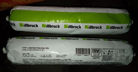 2 mastic silicone blanc 400 ml Illbruck FA101 Beauchamp (95)