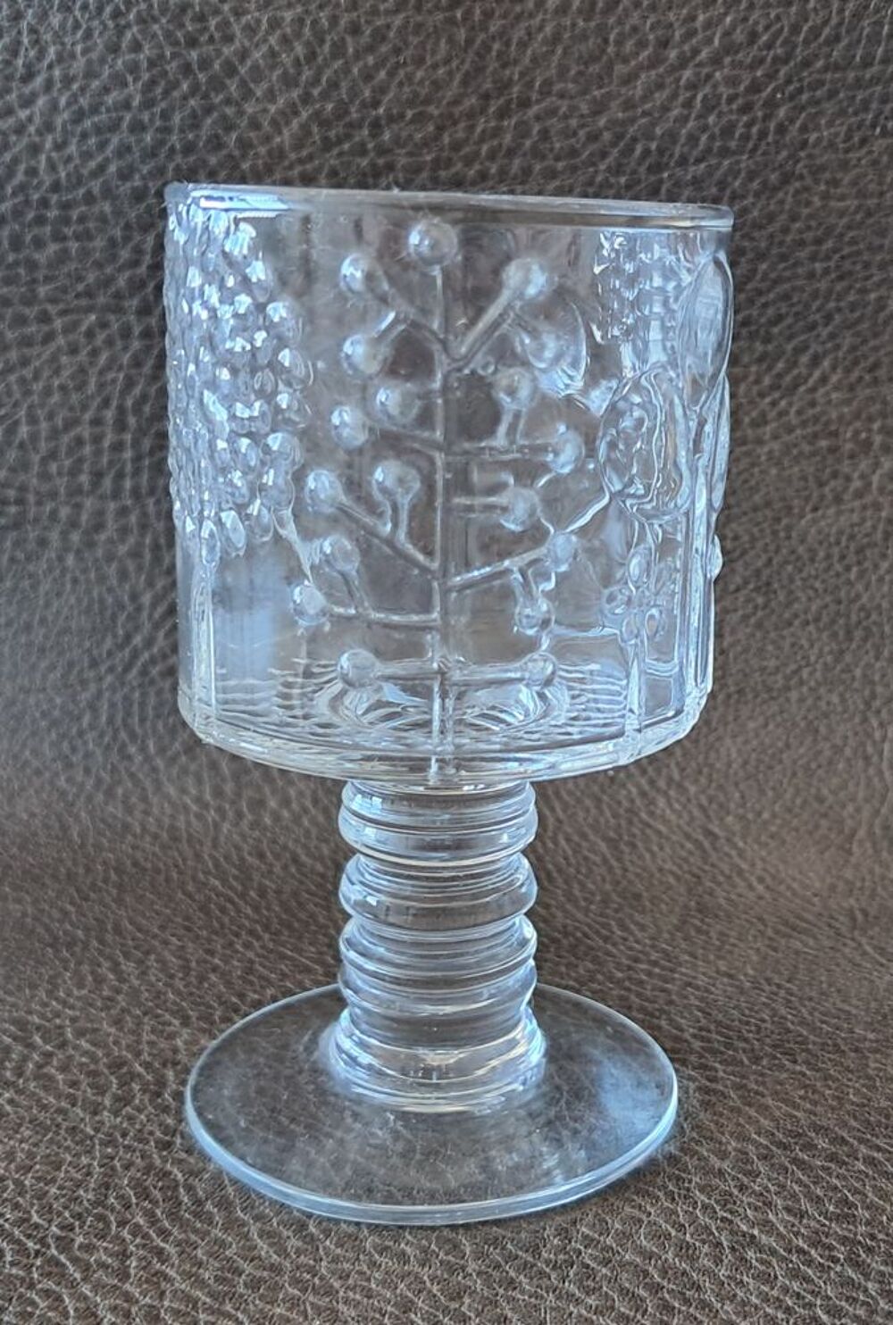 lot de 3 verres &agrave; liqueur Oiva Toikka s&eacute;rie Flora 