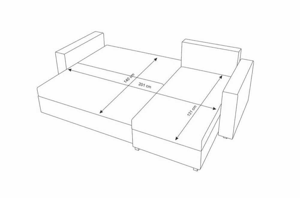 Canap&eacute; d'angle neuf convertible Meubles