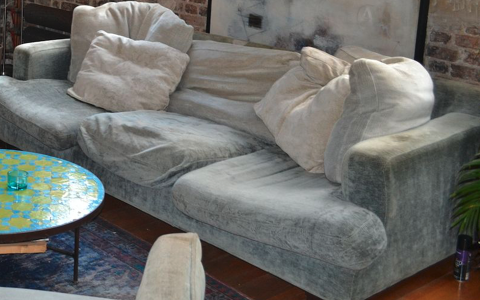 Grand Canap Roche Bobois, 3 places, en velours, Modl 200 Paris 15 (75)