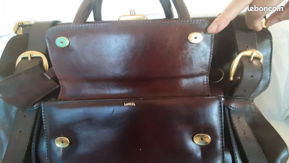 sac de voyage Lancel Maroquinerie