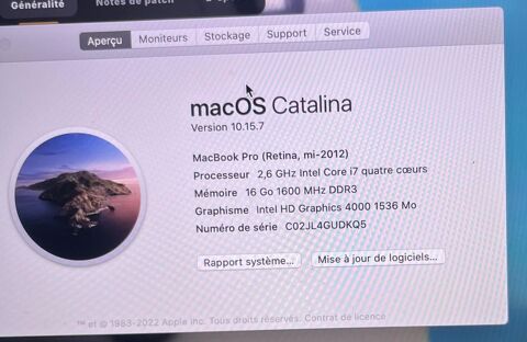 MacBook Pro 140 La Ferté-sous-Jouarre (77)