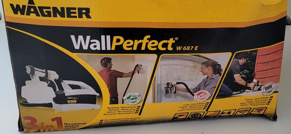 Peinture : Pulv&eacute;risateur Wagner wallperfect W687 E + accesso Bricolage
