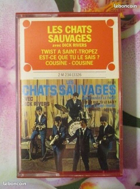 Cassette audio Les Chats Sauvages 3 H�rouville-Saint-Clair (14)