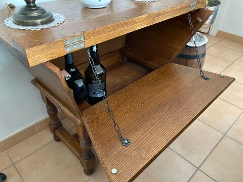 Meuble fourre tout en chêne 75 Peyrehorade (40)