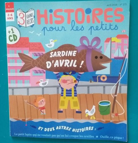  HISTOIRES POUR LES PETITS n° 173 avril 2018 : sardine d'Avr 2 Montauban (82)